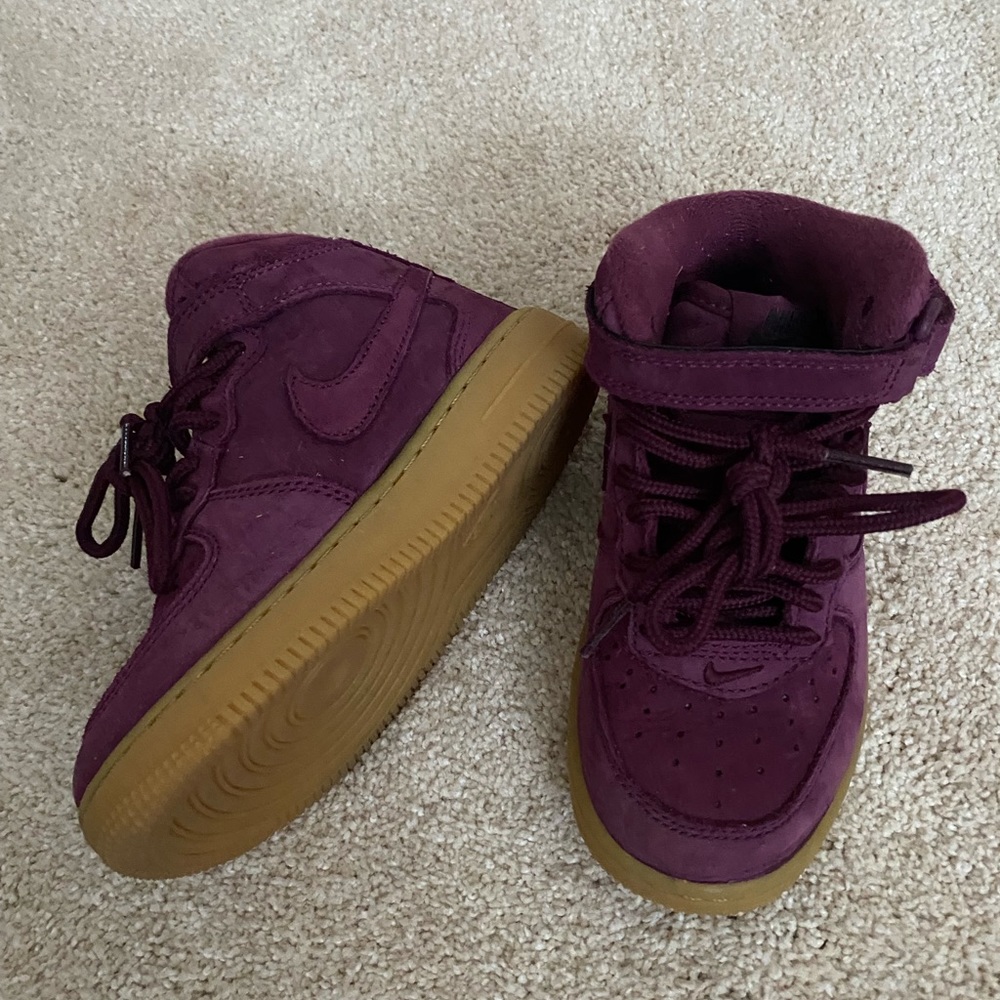 Maroon Nike Air Jordan’s